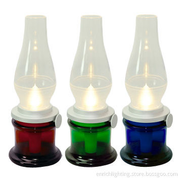 Blowing Controlled LED Kerosene Lamp, 3W Power, 5V DC Input VoltageNew